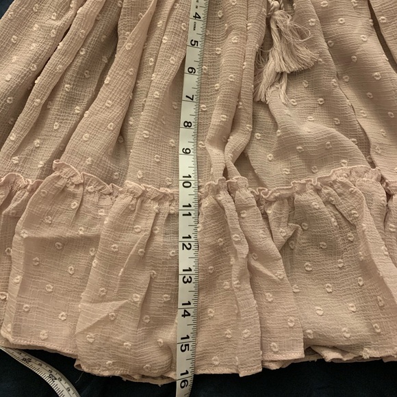 galmorous Skirt woman's pink textured XS - Picture 6 of 6